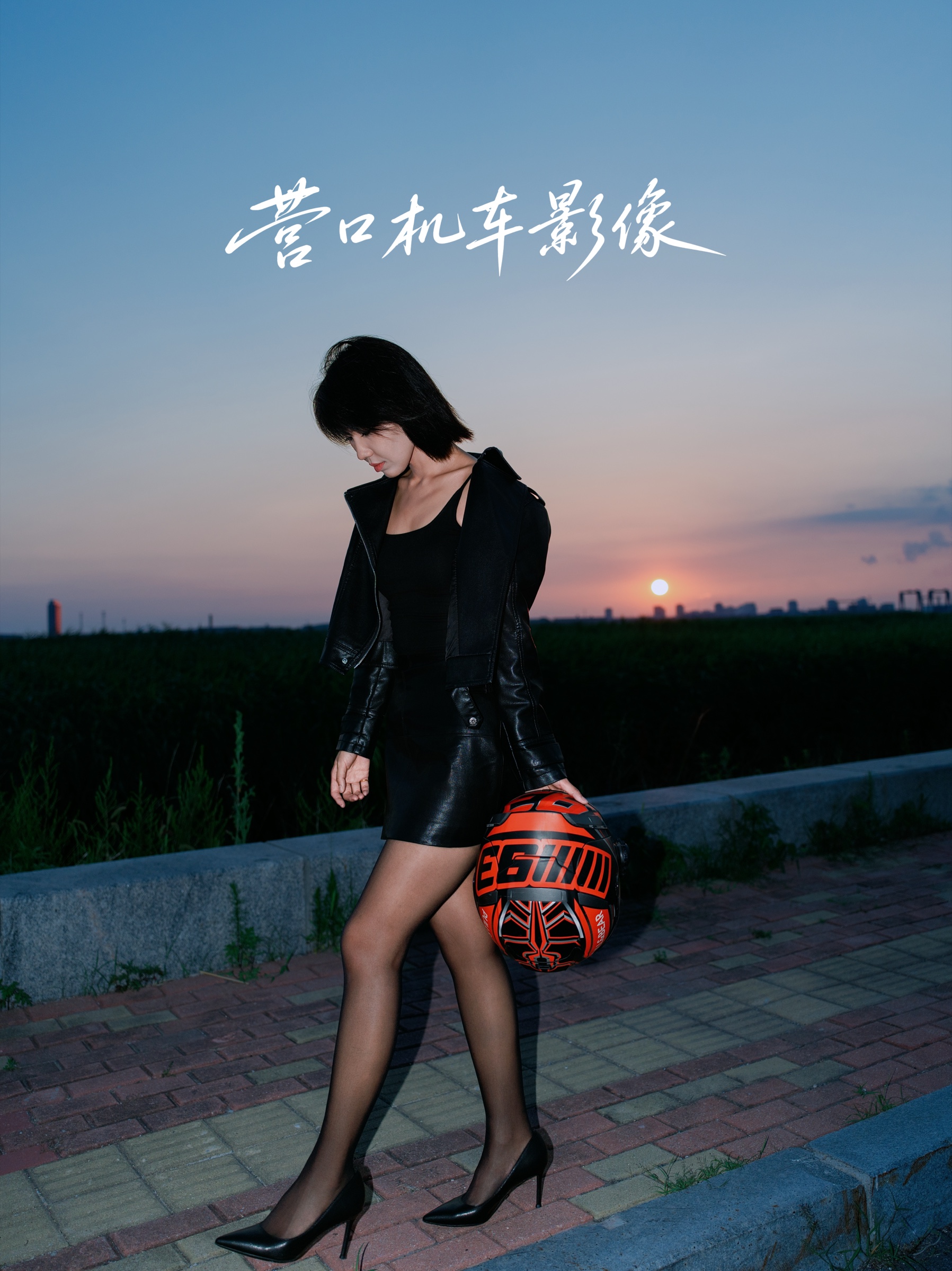 月夜引擎机车摄影作品 13